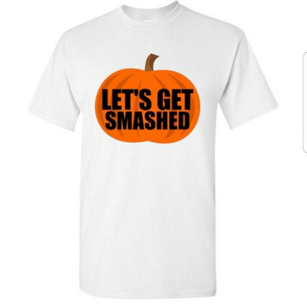Let's Get Smashed Funny  Halloween Tshirt